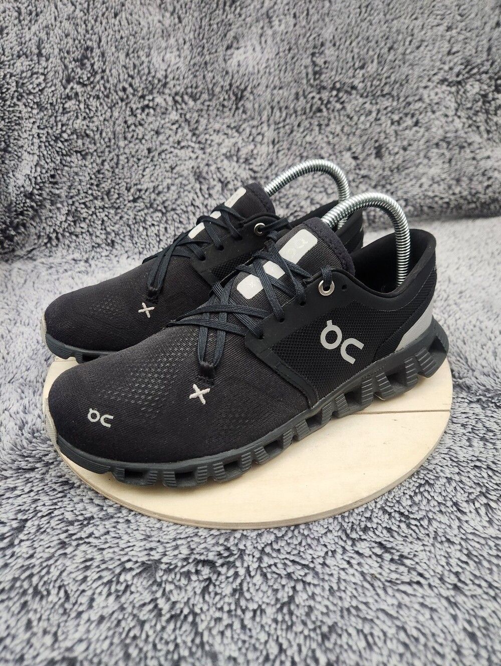 On Cloud X 3 Running Shoes Black Women's Size 8.5 - Picture 4 of 9
